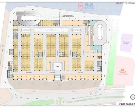 Office space floor plan